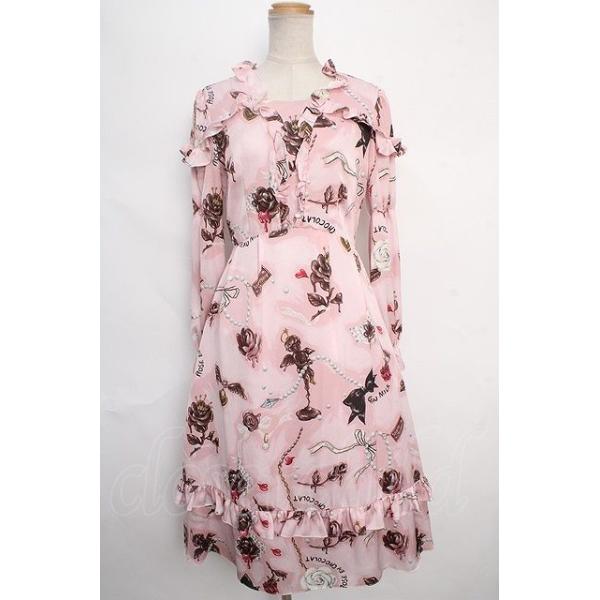 MILK /ショコラローズプリンセスワンピース M ストロベリーチョコ Y-24