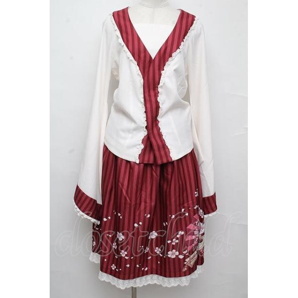 To Alice浴衣 To Alice / 浴衣セット ワインxオフ S-24-08-20-057-LO-OP-AS