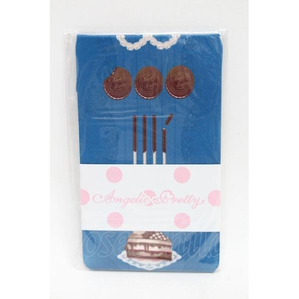 Angelic Pretty / Cream Cookie Paradeオーバーニー ブルー S-25-12-16