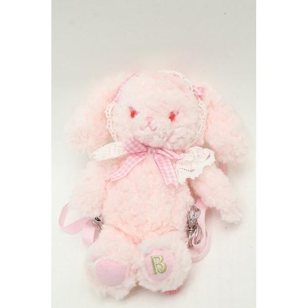 BABY,THE STARS SHINE BRIGHT / うさくみゃリュックミニミニ ピンクx