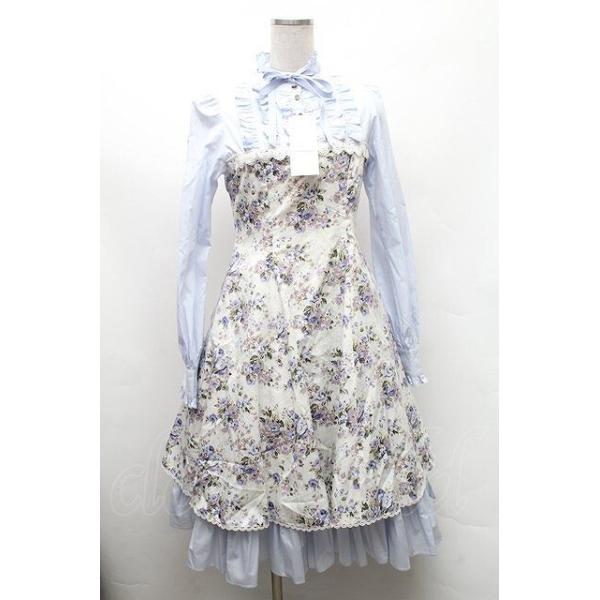Victorian maiden / ロココブーケアルカンシェルドールドレス ブルー S