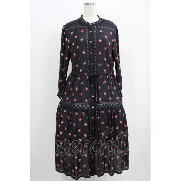 Jane Marple Dans Le Salon / British rose Agathaドレス ブラック H