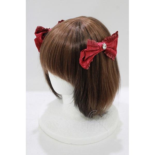 BABY,THE STARS SHINE BRIGHT / チェス柄クリスタルリボンコーム