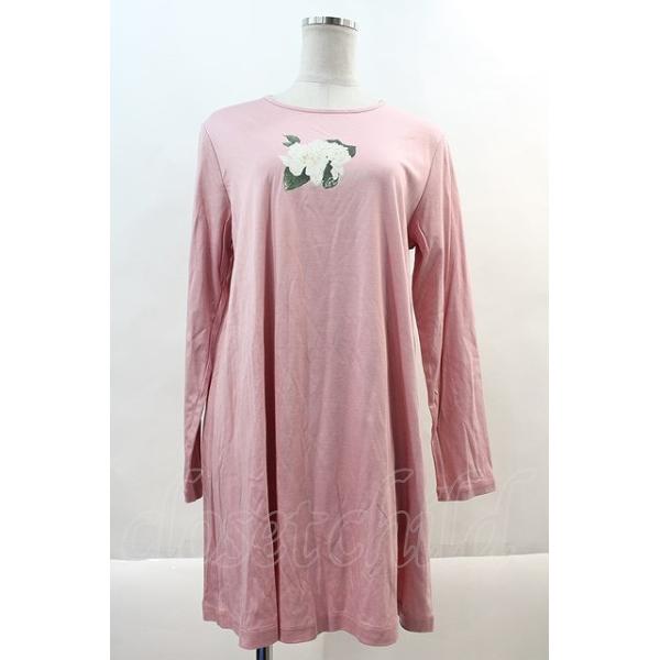 SALE】INGEBORG / くちなしpt.カットソーチュニック 3(9号) ピンク I
