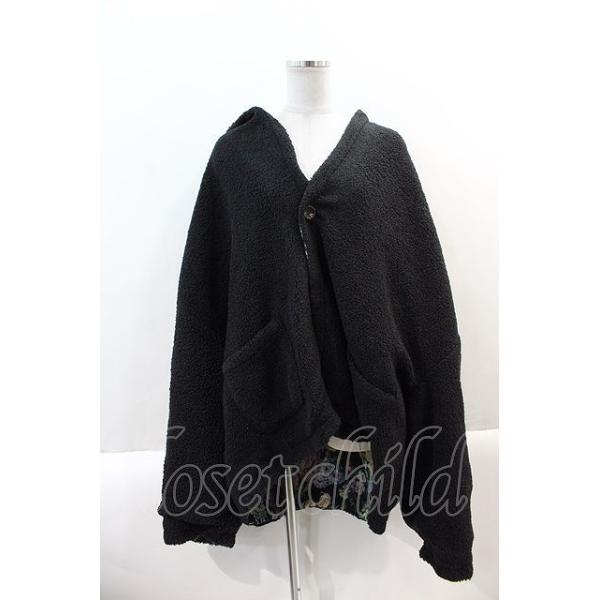 SALE】jouetie / ゴブランボアリバーシブルブルゾン 黒 I-25-01-13-111 