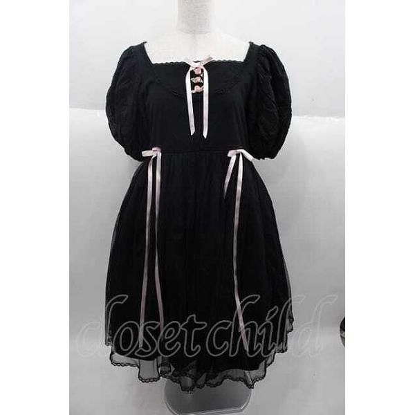 Angelic Pretty Picnicワンピース Angelic Pretty / Petit Rose Gardenカットワンピース 黒 I-25-09-30