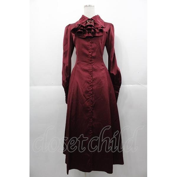 ATELIER PIERROT / “Narcissus” ロングワンピース ボルドー I-25-11-07