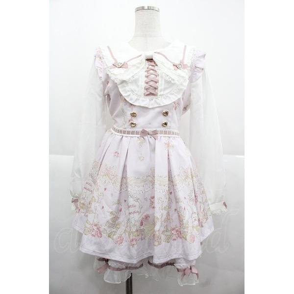 LIZ LISA / RomanticCosmetics柄セットアップ ピンクチェック I-25-11