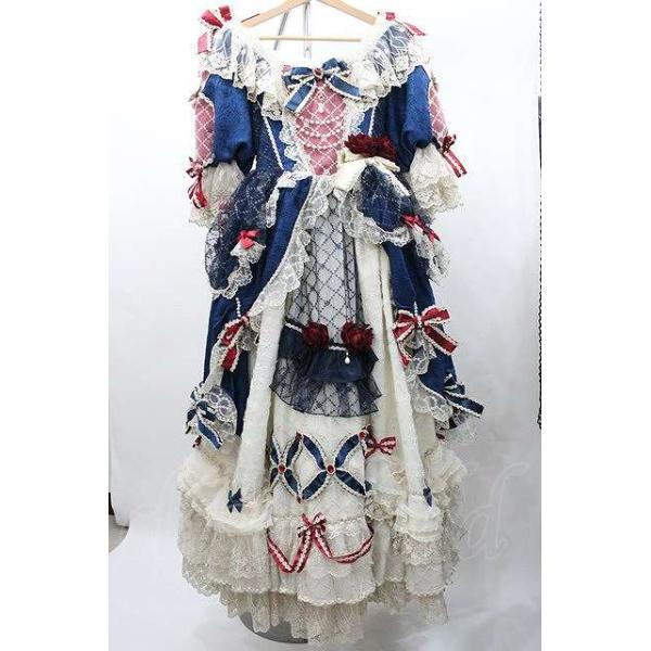 HinanaQueena / Princess in the Mirrorドレスセット 青x赤 I-26-01