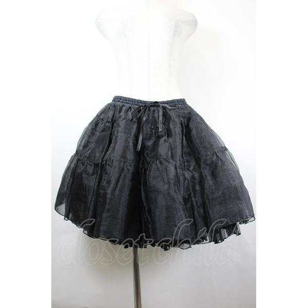 ANGELIC PRETTY ドレスアップパニエ Angelic Pretty / ドレスアップパニエ 黒 I-26-06-05-056-AP-SK-SA-ZI