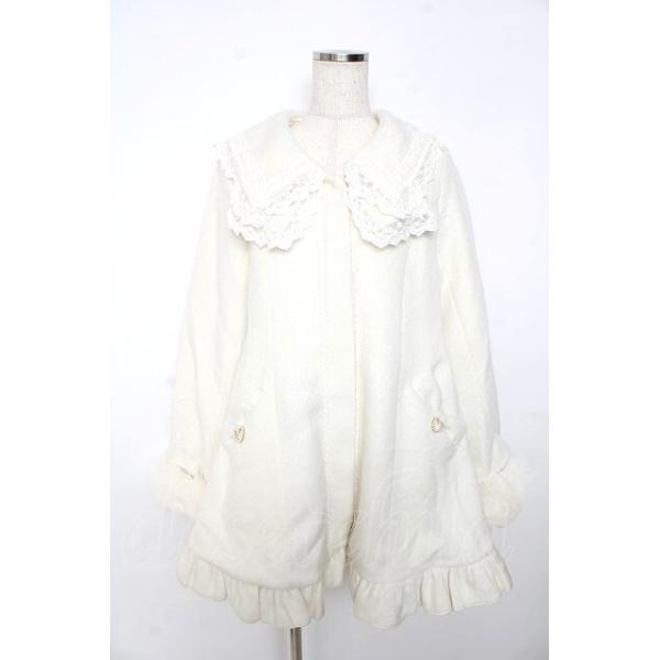 LIZ LISA / リボンセーラーコート 0 アイボリー Y-25-11-06-075-LO-OP