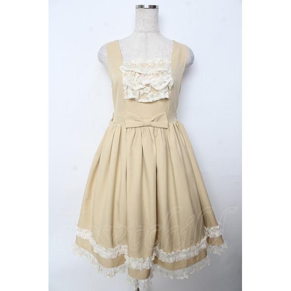 axes femme kawaii オリビアジャンパースカート アオ axes femme Kawaii / オリビアジャンパースカート M イエロー Y-25-10
