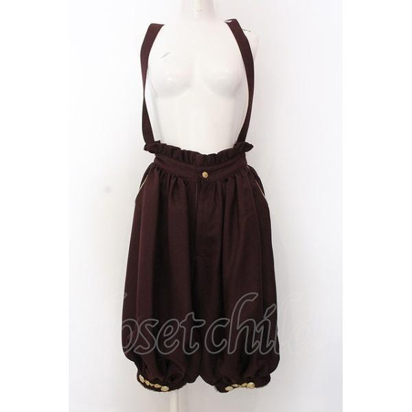 ALICE and the PIRATES / 忘却と憧憬のボリュームパンツ ワイン O-25