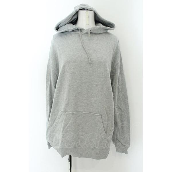 NieR Clothing / バックプリントパーカー XL 洗濯ばさみ（グレー