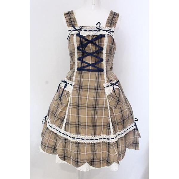 BABY 裾スカラップタータンチェックジャンパースカート BABY☆THE STARS on X: 
