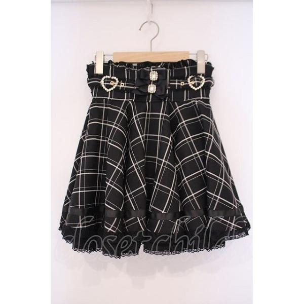 LIZ LISA / ボリュームフレアスカート クロ O-26-02-03-064-LO-SK-IG