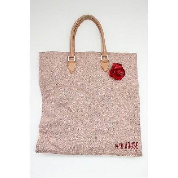 PINK HOUSE / バッグ ロゴ刺繍ピンク T-26-01-28-036-LO-BG-SA-ZTK020