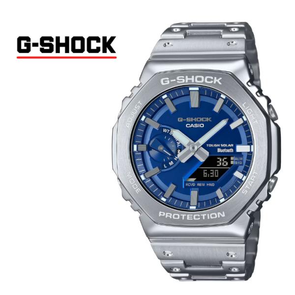 G-SHOCK GM-B2100AD-2AJF メタリックブルー【美品】 G-SHOCK CASIO 国内正規品 GM-B2100AD-2AJF フルメタ ル