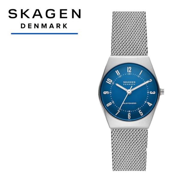 アイズ 【新品】SKAGEN ソーラー SKW3080 Grenen Lille Solar-Powered Stainless Steel Mesh Watch