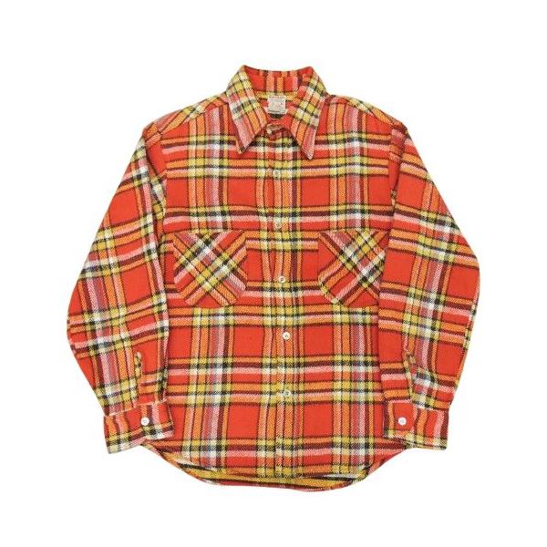 BIG MAC アメカジ ボアネル シャツジャケット 赤チェック XL BIG MAC（ビッグマック） 70s ヘビーネルチェックシャツ サイズL