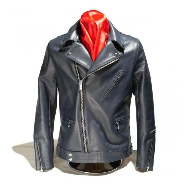 666 LJM-8 茶芯ホースハイド ダブルライダース サイクロン 美品 666 LEATHER WEAR/トリプルシックスレザーウエア】取り扱い