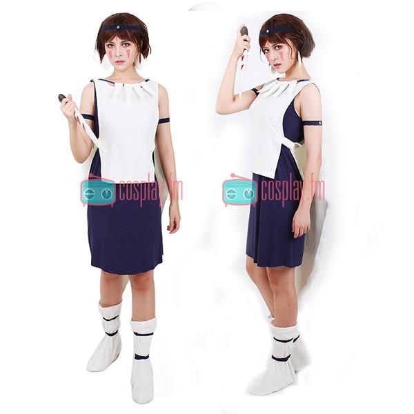 もののけ姫 サン ジブリ コスプレ ハロウィン 衣装 サン コスチューム