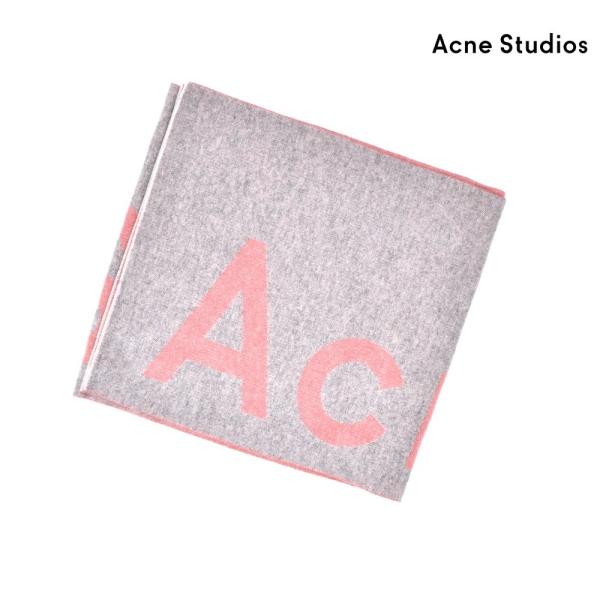 Acne studios グレー　大判ストール マフラー ストール グレー（2024/10/14買取） - Acne Studios