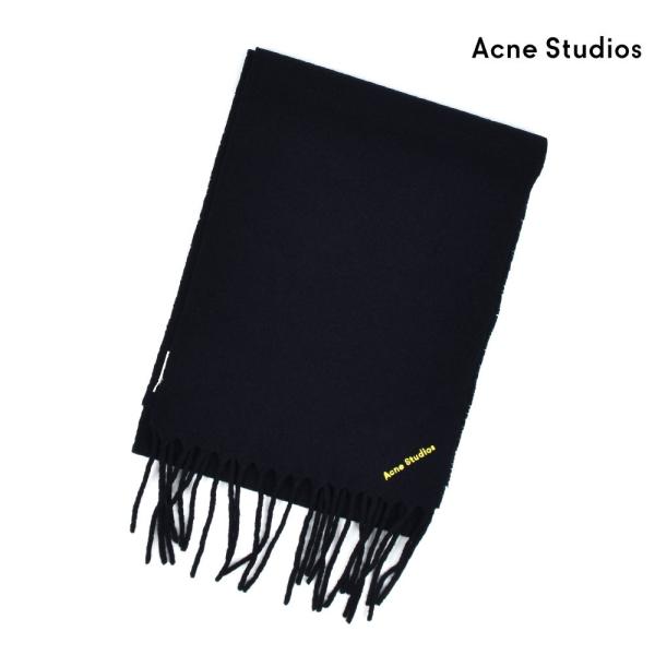 Acne Studios アクネストゥディオズ マフラー ストール ネイビー