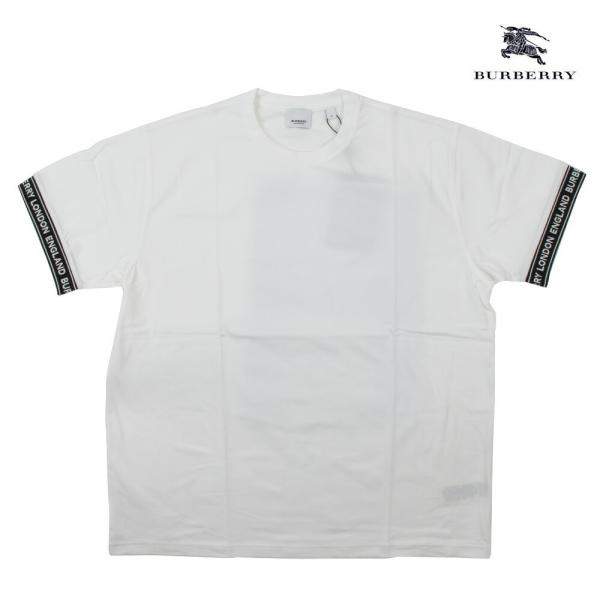 美品 バーバリー Tシャツ ホワイト ライオン u-stream_bua-8029448