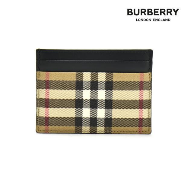 【SALE】【並行輸入品】バーバリー BURBERRY カードケース メンズ レディース パスケース 定期入れ カードホルダー アーカイブベージュ 8084175 A7026