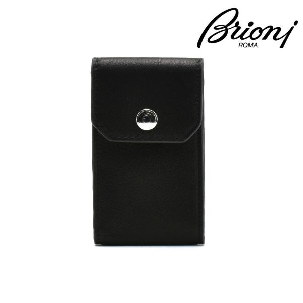 9637◆Brioniブリオーニ◆カードケース◆定価71,500円◆本革ブラック imgrc0078116610.jpg