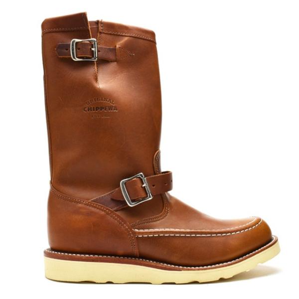 Chippewa ハイランダーブーツ 10E エンジニアブーツ CHIPPEWA チペワ ハイランダー エンジニアブーツ ロング タン