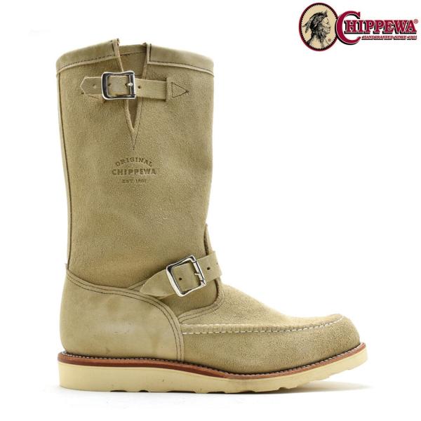 CHIPPEWA チペワ ハイランダー エンジニアブーツ ロング サンド