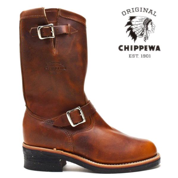 CHIPPEWA 【並行輸入品】チペワ エンジニアブーツ ロング タン