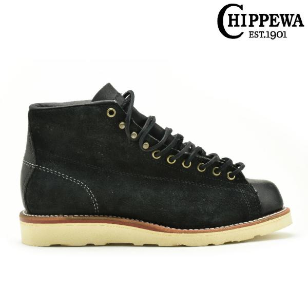 CHIPPEWA チペワ モンキーブーツ ビブラムソール ブラック CHIPPEWA チペワ モンキーブーツ ビブラムソール ブラック