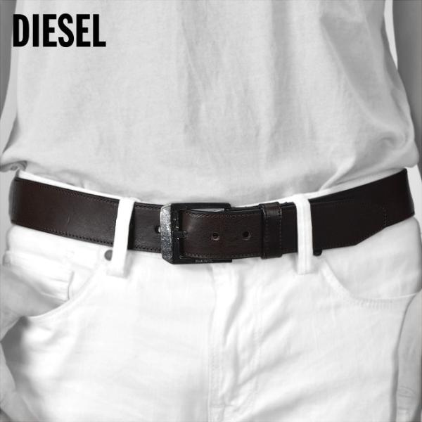 55dsl イタリア製 レザーベルト 90s 00s ディーゼル 希少 Y2K 美品✨ディーゼル Y2K チェーン 編み込み 切替 レザー ベルト