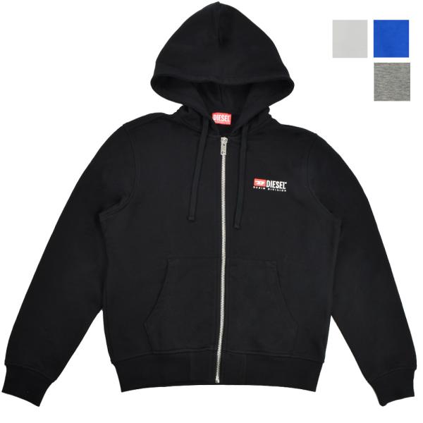 DIESEL ディーゼル ジップアップパーカー メンズ フーディー DIESEL ディーゼル ジップアップパーカー メンズ フーディー