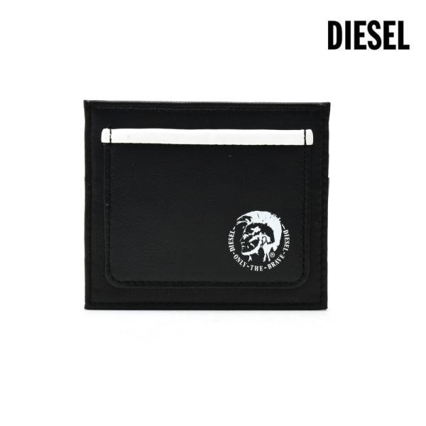 ディーゼル DIESEL X05851/P1508 CARDHOLDER H1532 BLACK パスケース カードケース ブラック 黒 メンズ 【送料無料】 DIESEL（ディーゼル） 【並行輸入品】ディーゼル パス カード ケース