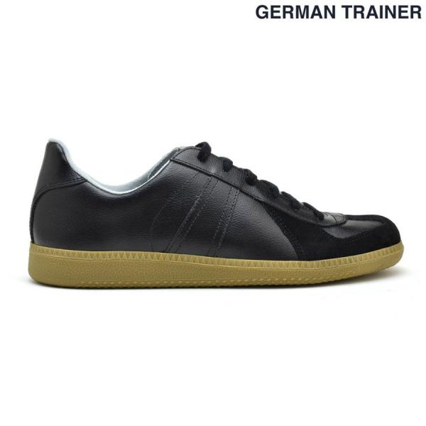 ジャーマントレーナー ブラック 黒 GERMAN TRAINER 1183 BLACK ドイツ軍 トレーニングシューズ スニーカー