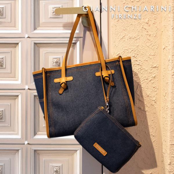 【並行輸入品】ジャンニキアリーニ GIANNI CHIARINI マルチェッラ ブルー レベル S トートバッグ レディース ハンドバッグ  鞄 MARCELLA S BS 12419 COMM BLRBL