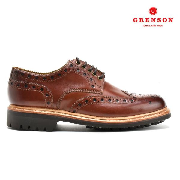 ☆極美品☆ GRENSON グレンソン セミブローグ 革靴 英国製 ☆極美品☆ GRENSON グレンソン セミブローグ 革靴 英国製 2025年最新