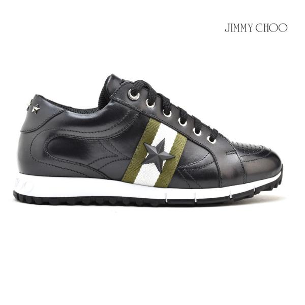 ジミーチュウ スニーカー メンズの人気商品・通販・価格比較 ジミーチュウJIMMY CHOOメンズスニーカー ブランド HAWAII-M NBN 222 BLACK-GOLD ブラック