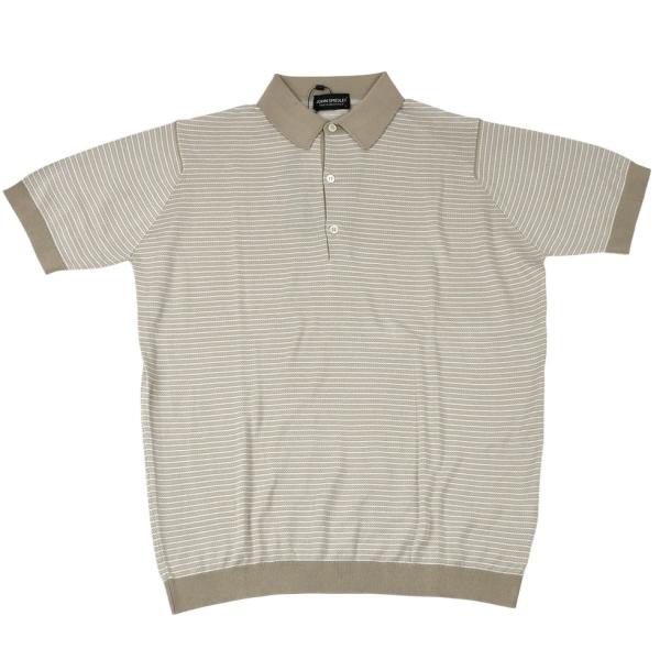JOHN SMEDLEY ジョンスメドレーグレー 半袖ポロシャツウィメンズ ジョンスメドレー JOHN SMEDLEY JOHN SMEDLEY ニット ポロシャツ
