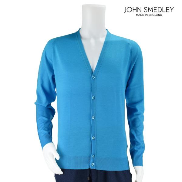 John Smedley ウールカーディガン　ネイビー　XS a4665-1100-5.jpg