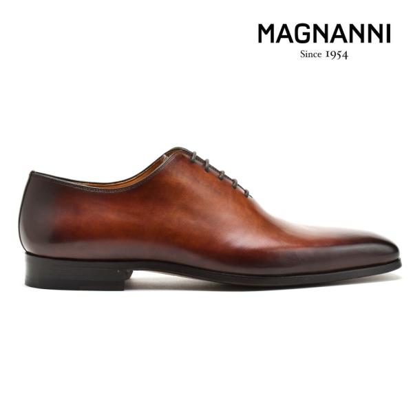 マグナーニレザー ドレスシューズ コニャック サイズ39スペイン製美品 cloudshoe_magnanni-23806-con