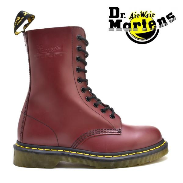 【美品】ドクターマーチン チェリーレッド　10ホール　23cm Dr.martens ドクターマーチン 10ホールブーツ チェリーレッド