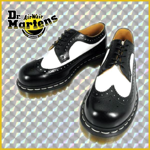 Dr.Martens ドクターマーチン ウィングチップ ブラック ホワイト