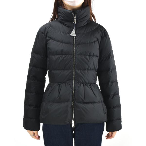 モンクレール ハイネックパッドジャケット ブラック Moncler ハイネック パデッドジャケット | ブラック | FARFETCH JP
