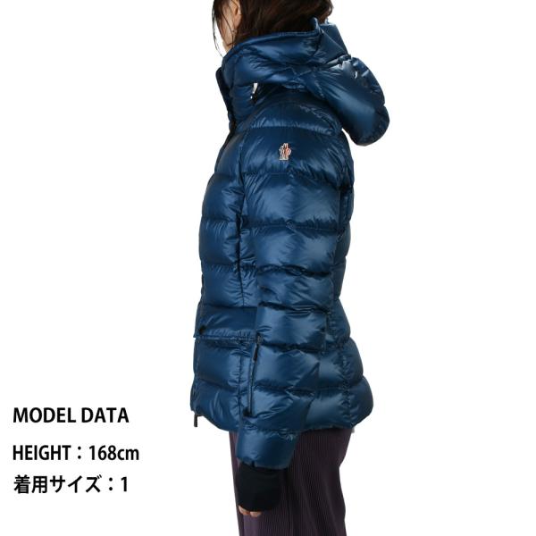 モンクレールダウンレディース　ブルー モンクレール MONCLER モンクレール ダウンジャケット レディース