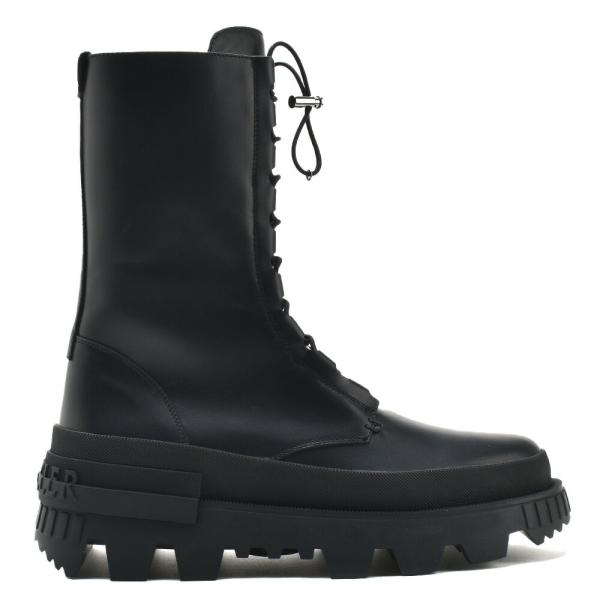 MONCLER モンクレール ブーツ メンズ レースアップブーツ レザー